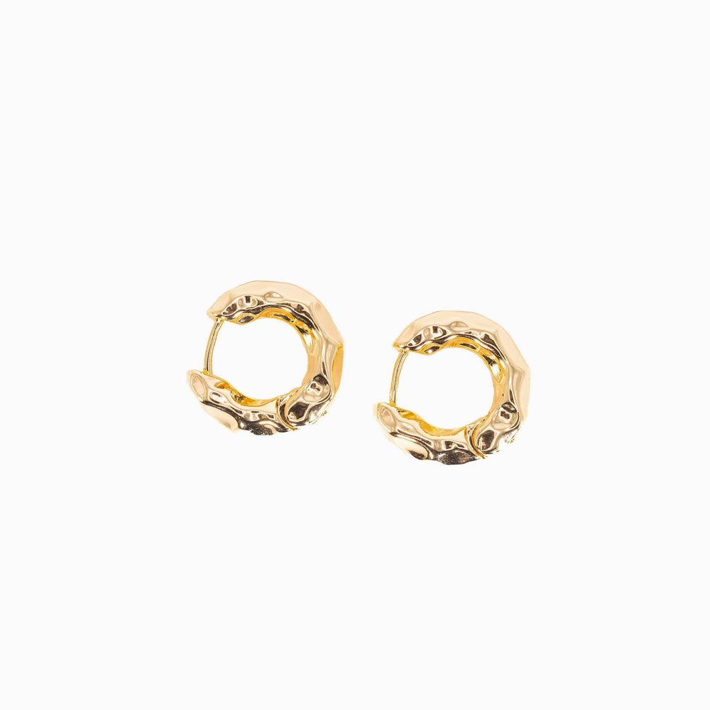 PETITE HAMMERED HOOPS